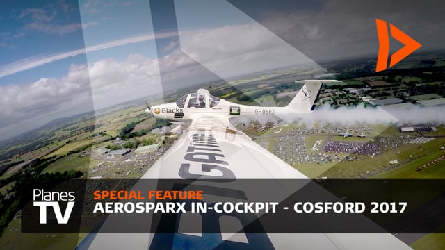 Aerosparx In-cockpit - RAF Cosford Airshow 2017