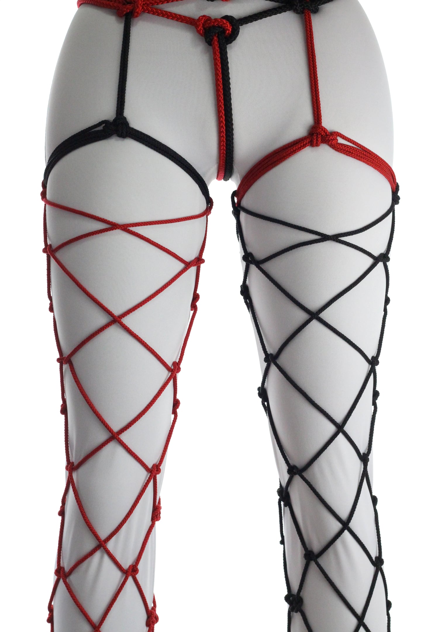 Harley Quinn Corset - Step 3 of 3: The Fishnet Stockings (Optional) -  TheDuchy ®