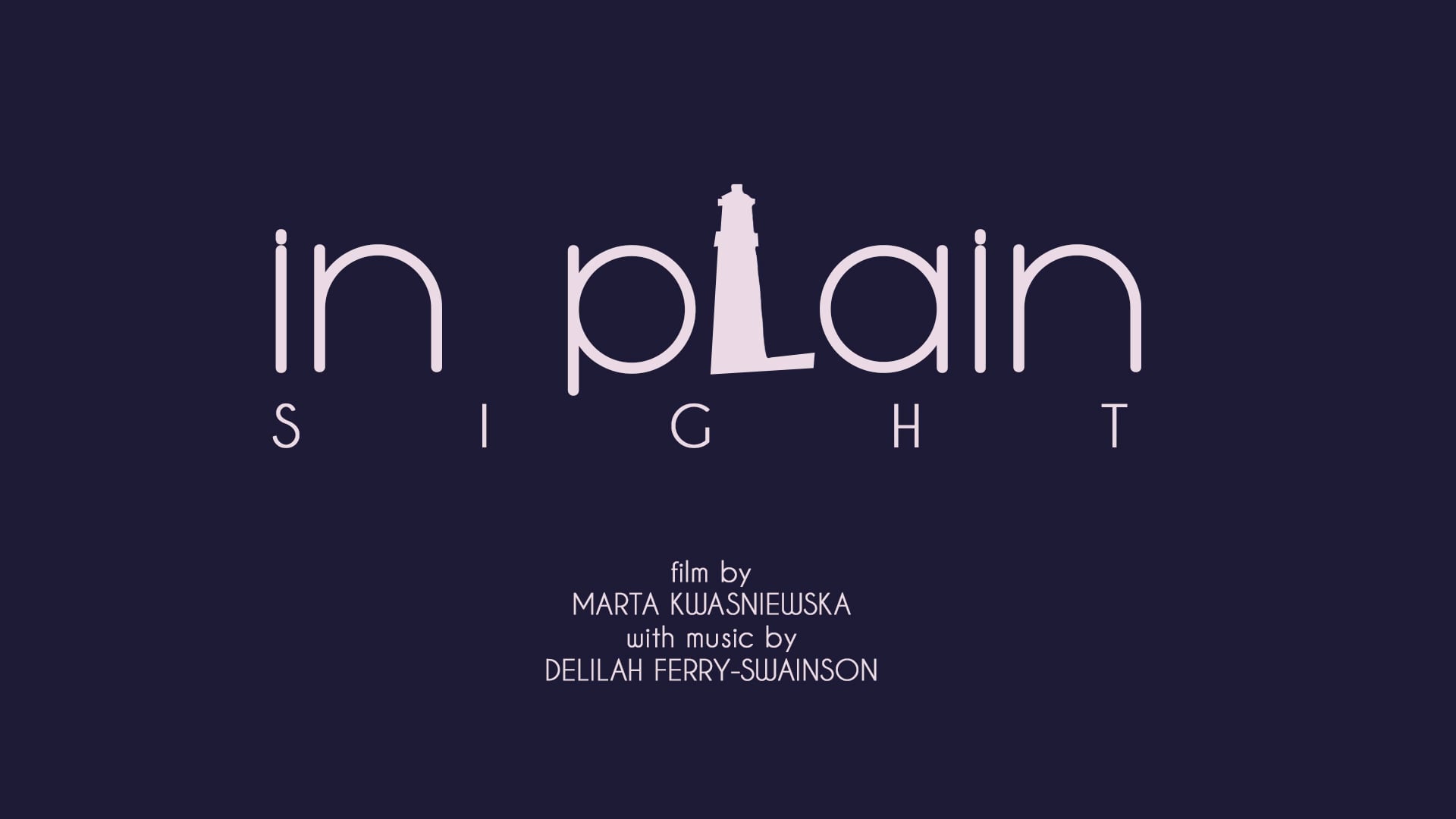 In Plain Sight | 2D Animation Trailer | Student Short Film