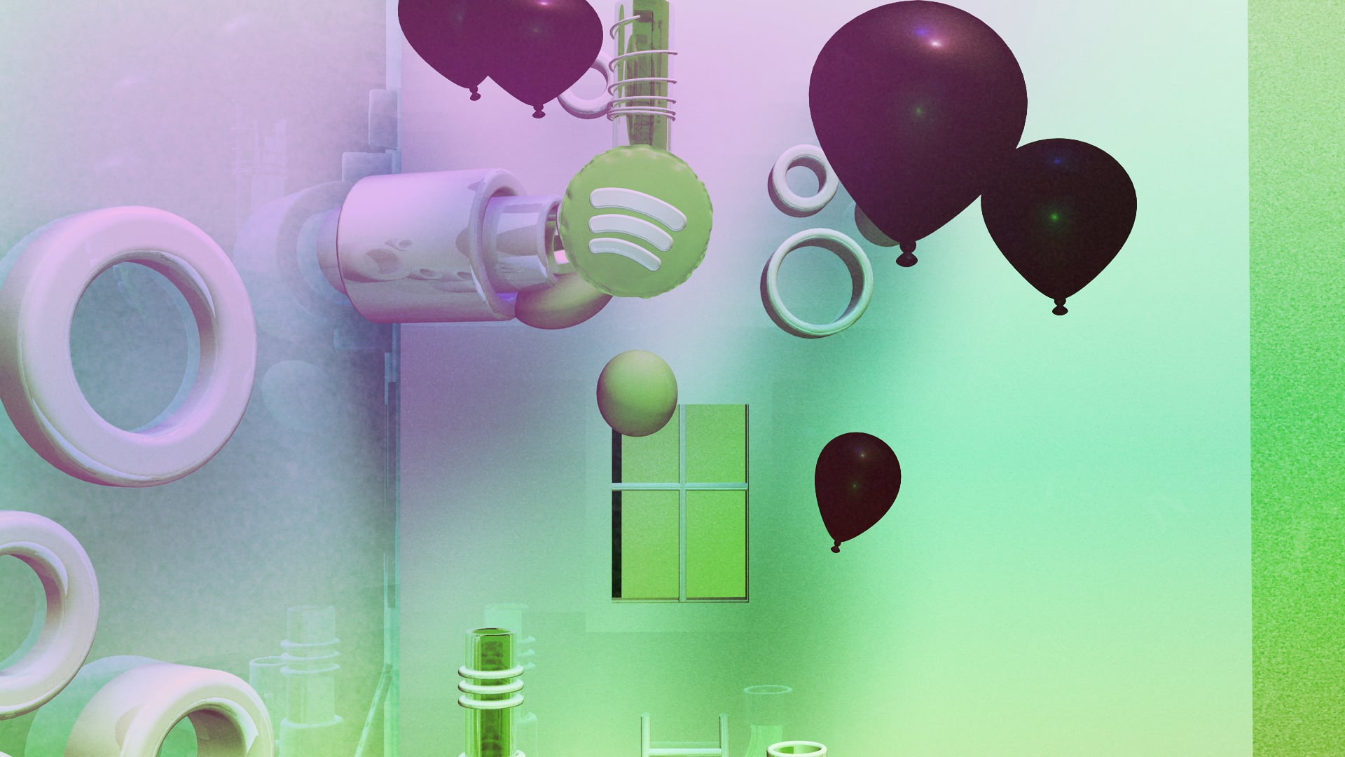 Spotify Balloons