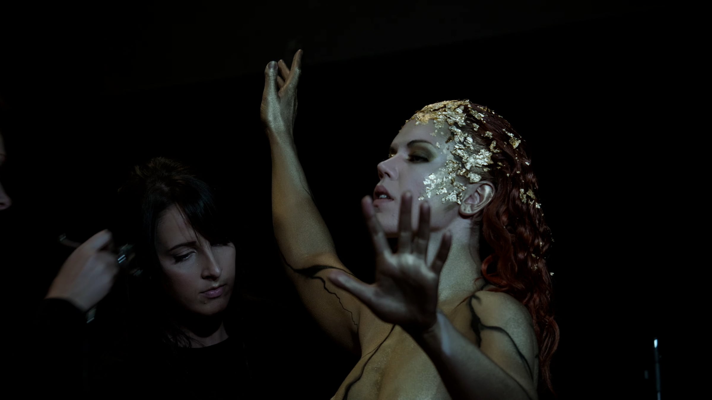 projectMUSE Development - Body paint filming behind-the-scenes | Videos ...