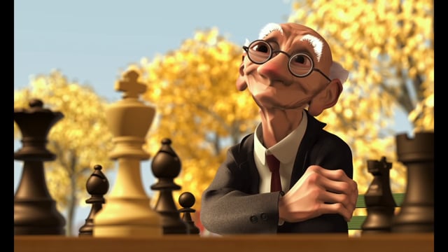 Geri's Games - Playing Chess Against Himself - Mixed Tenses