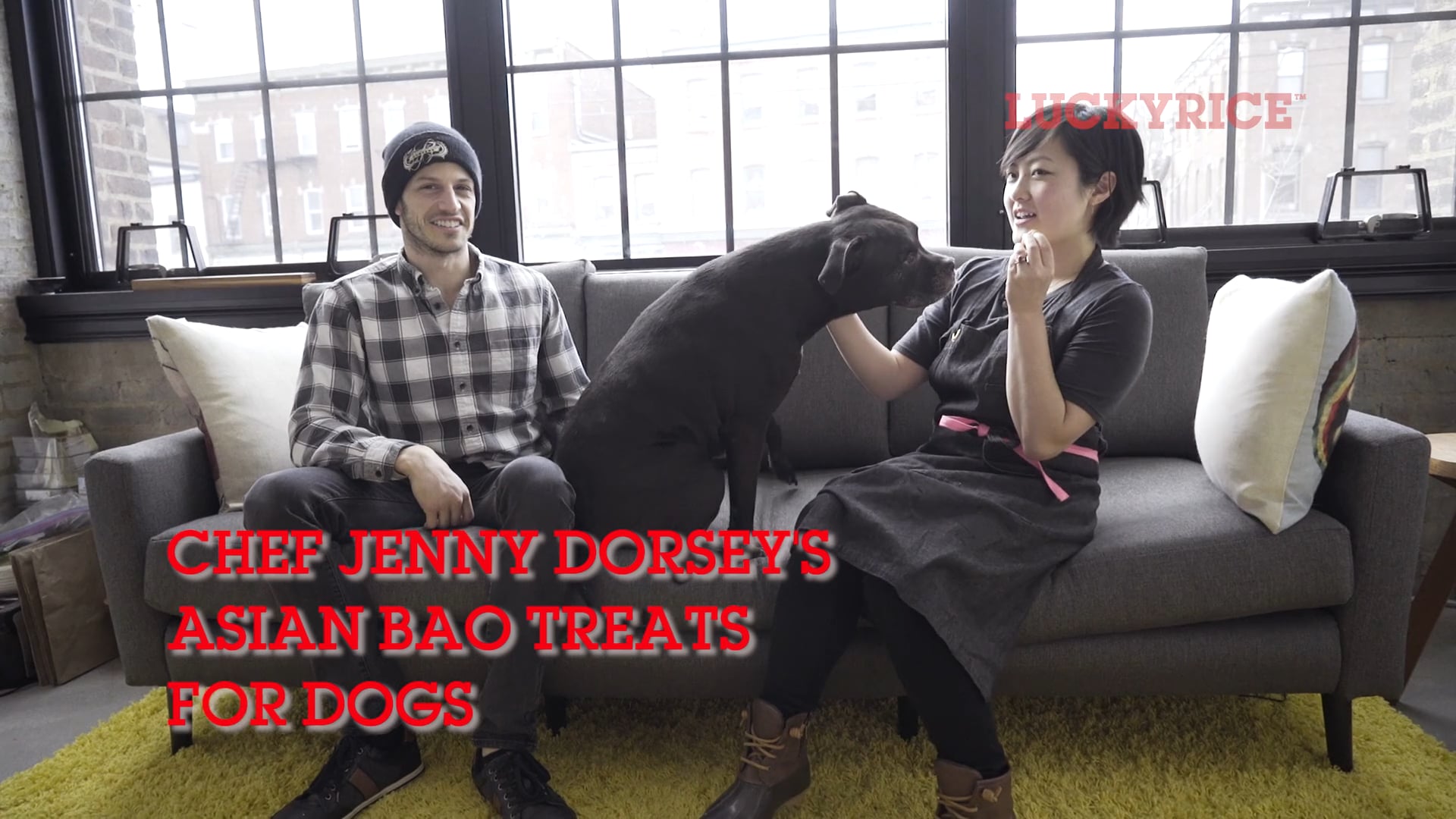 Jenny Dorsey Cooks With LUCKYRICE: Homemade Dog Treats!