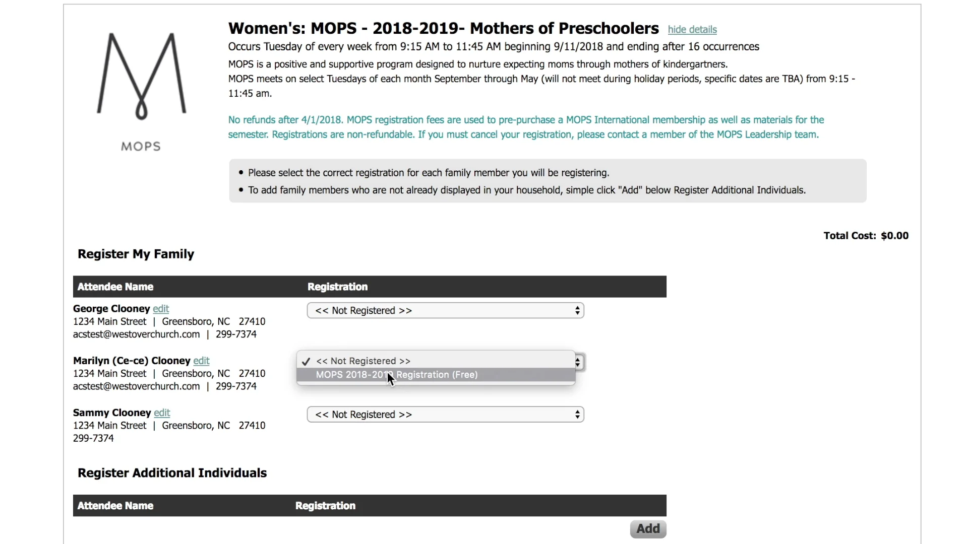 MOPS Registration Tutorial on Vimeo