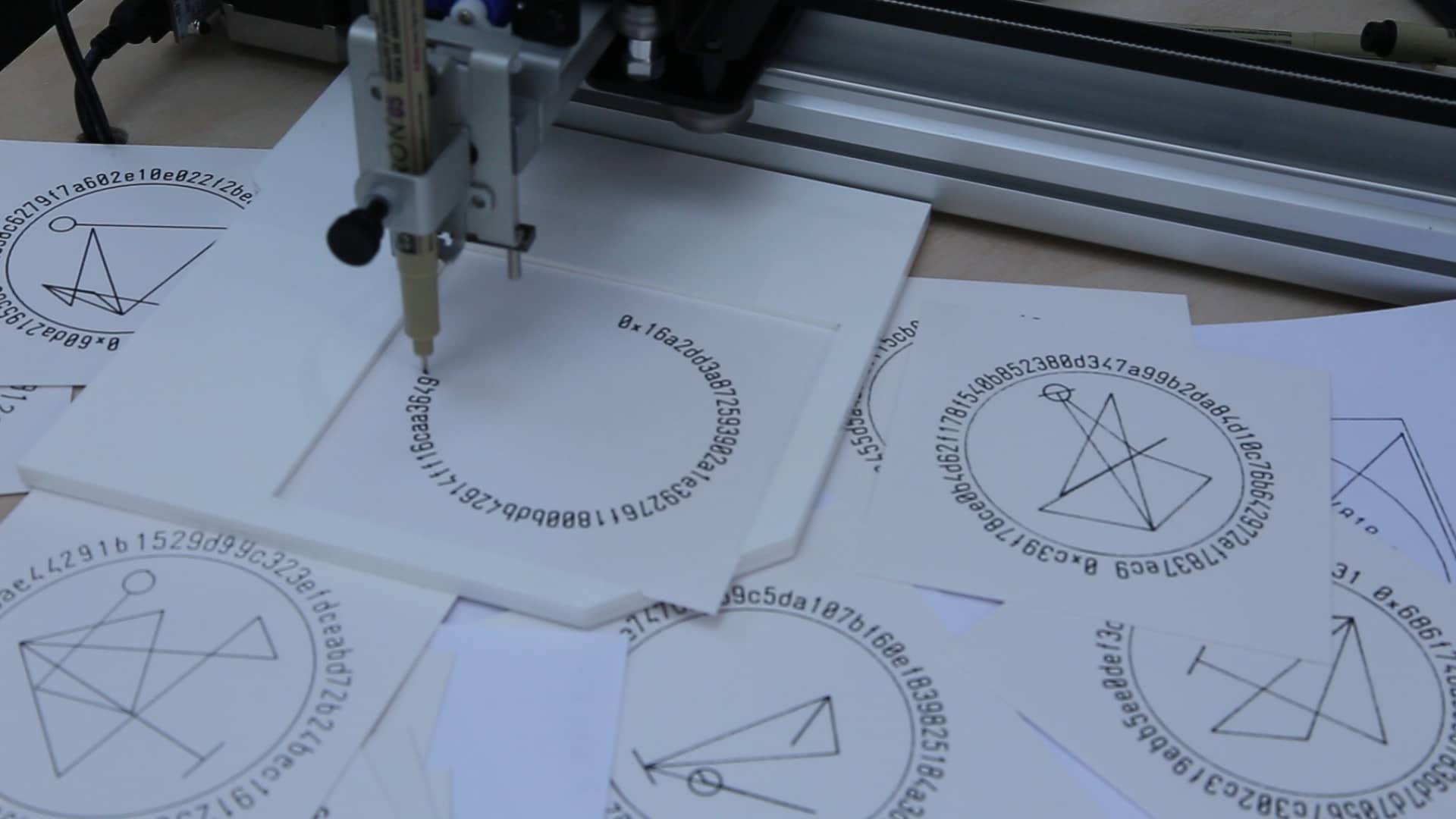 [claves angelicae] sigil plot tests on Vimeo