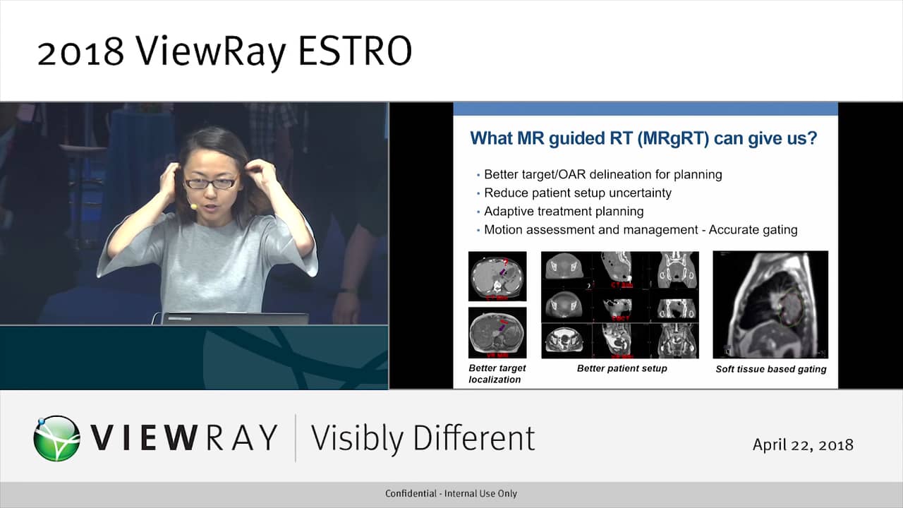 ESTRO 37 ViewRay, Yingli Yang, PhD MRI on a MR Guided RT System on Vimeo