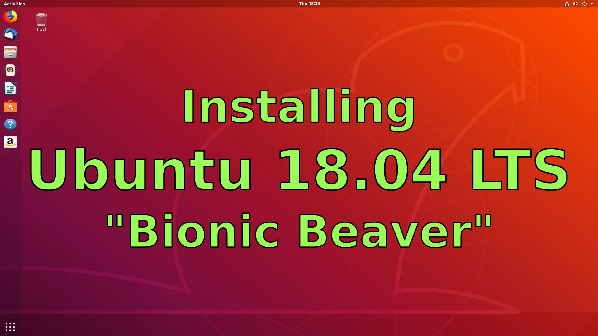 Installing Ubuntu 18.04 LTS