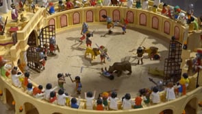 El Museu d'Empúries acull una nova exposició feta amb Playmòbils