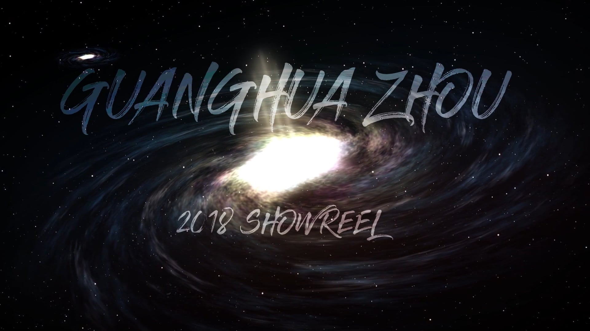 Guanghua Zhou (Nova) final showreel 2018