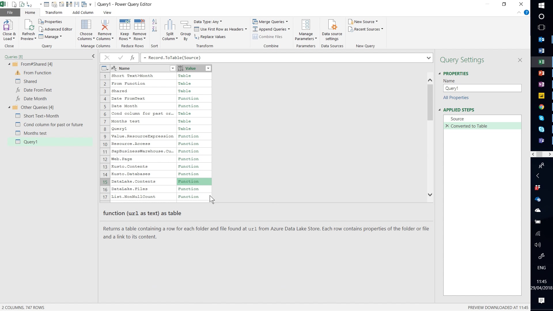 Power Query #shared to get non UI functions with no coding on Vimeo