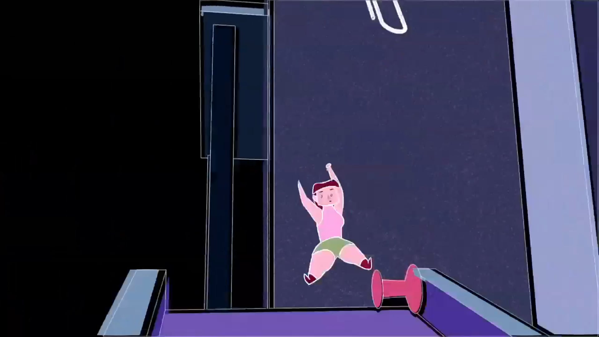 Chain Reaction Obstacle Course Animation