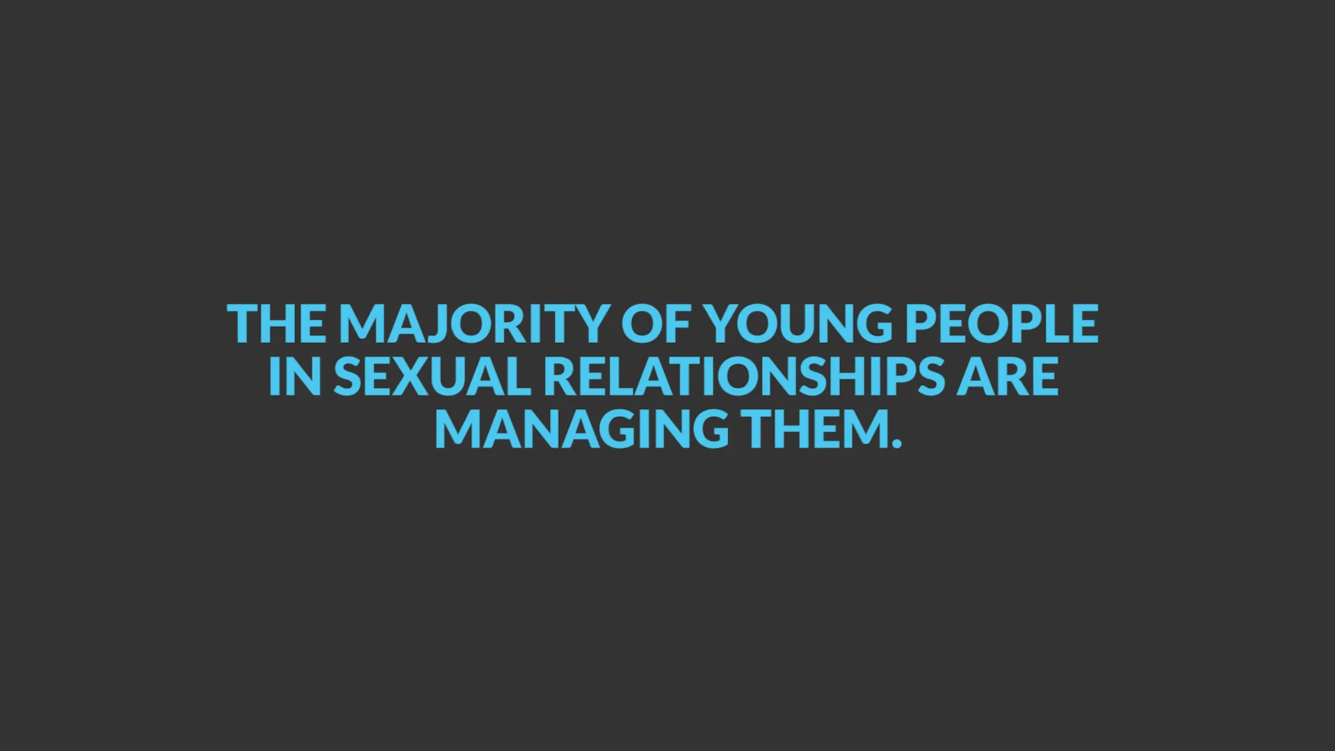 SexEdPlus: Adolescent Sexuality Research Overview  