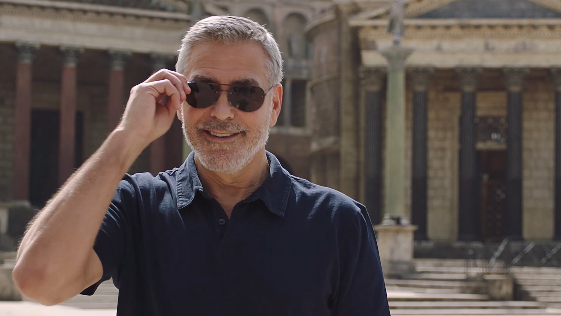 Clooney Surprise Upfront Message