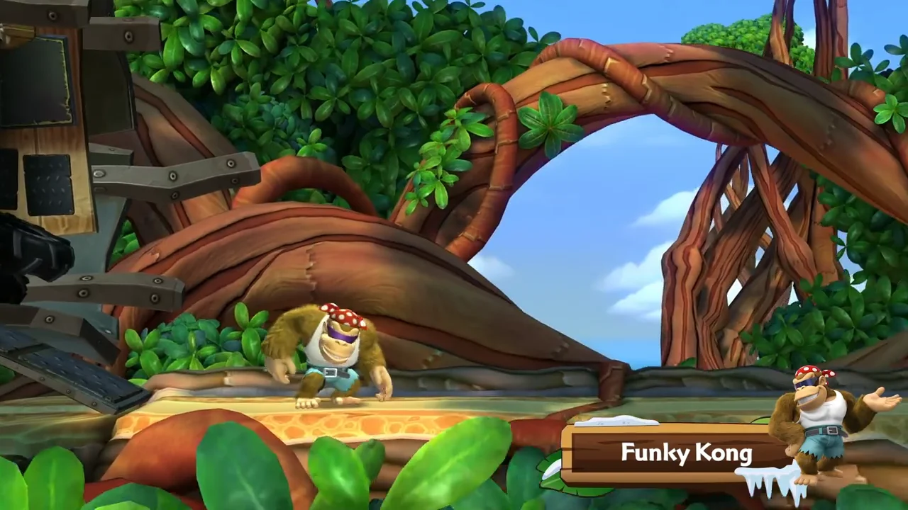 Donkey Kong Country: Tropical Freeze Nintendo Switch Lite Gameplay 