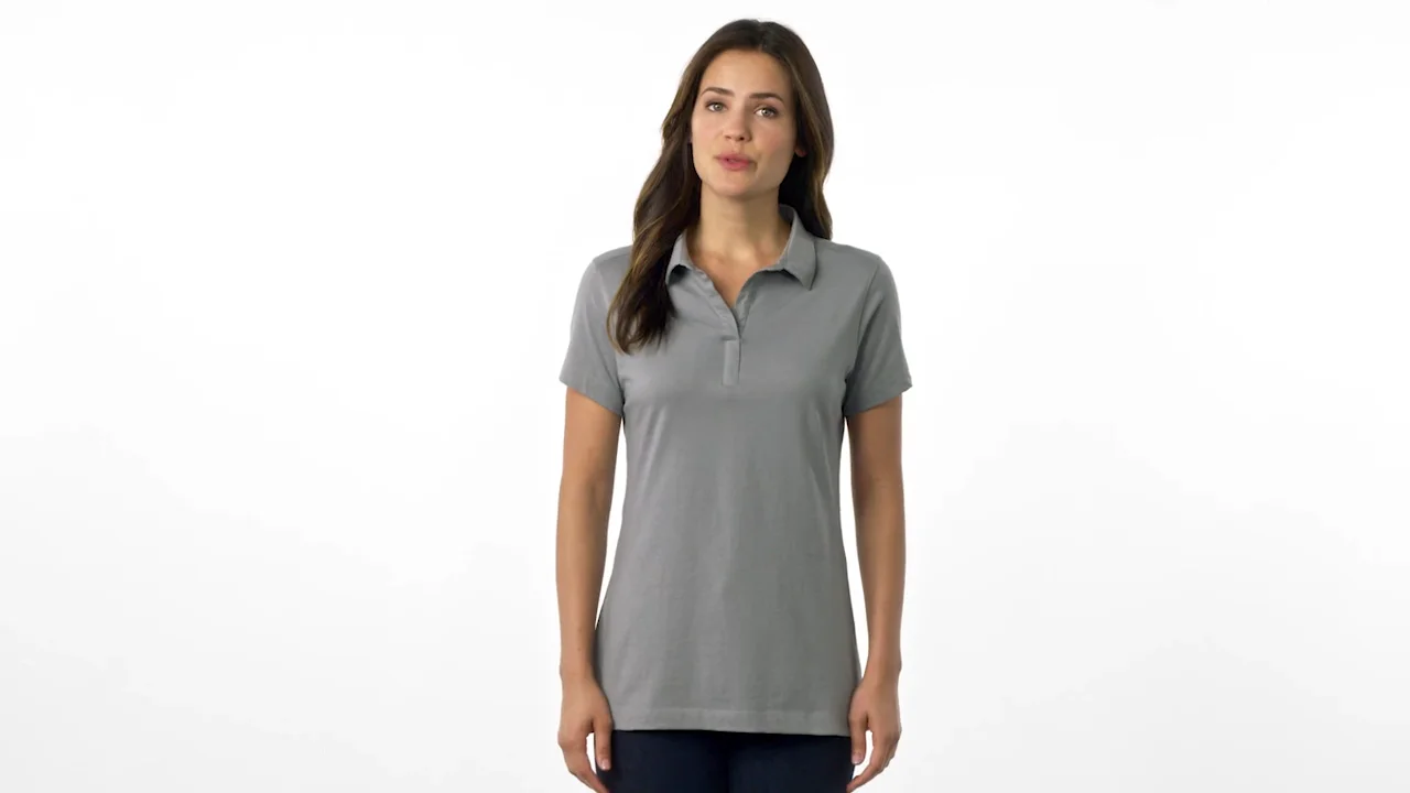 Port Authority L577 Ladies Meridian Cotton Blend Polo Shirts