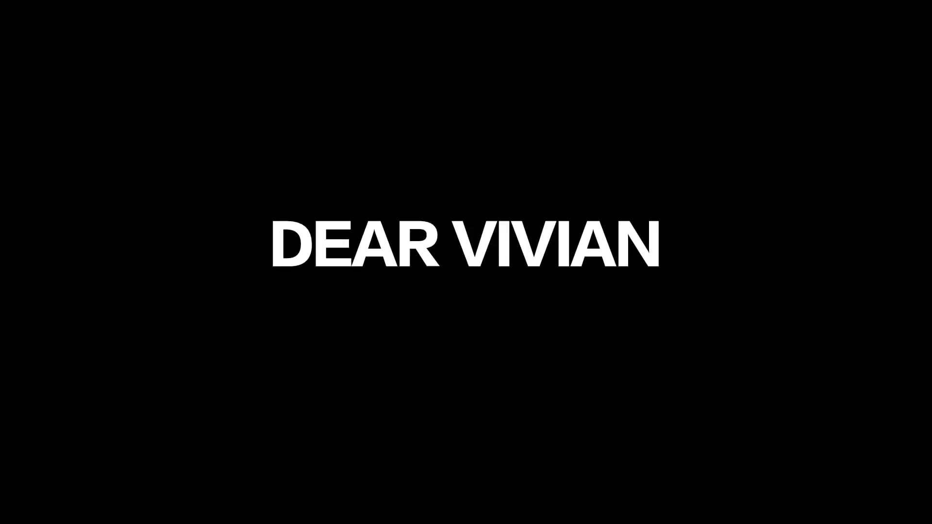 Dear VIVIAN Trailer 1