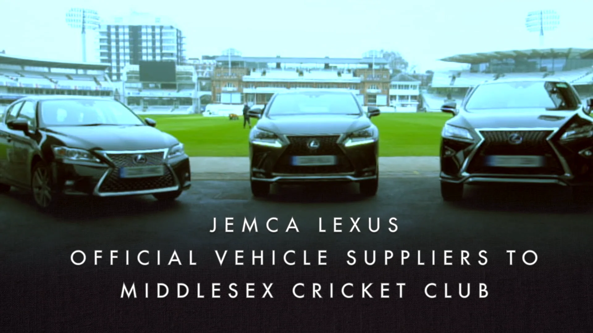 LEXUS Jemca Group Middlesex Cricket Club on Vimeo