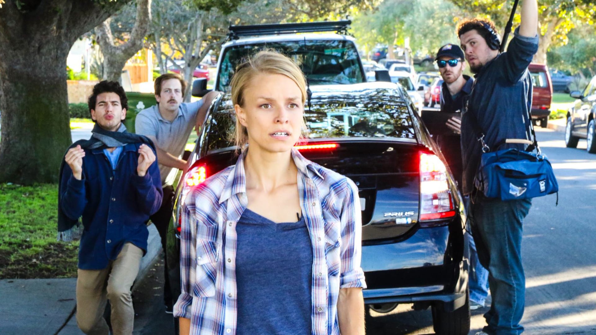 BEHIND THE SCENES: first feature film shot entirely on Prius backup camera