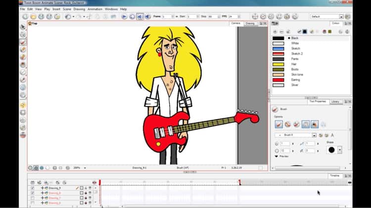 Toon Boom Animate: Rockstar Drawing Tutorial On Vimeo