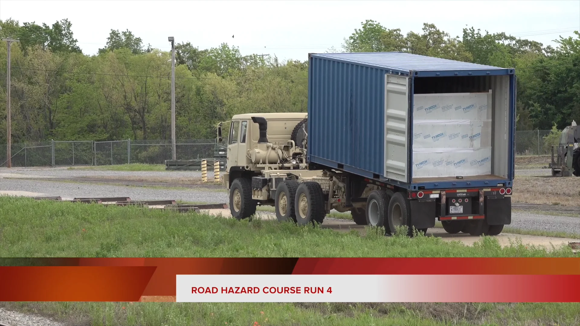 US ARMY &amp; AAR TY-GARD-DS&reg; IMPACT &amp; TRANSPORTABILITY  TESTS