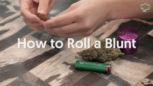 A Guide To Rolling Blunts With and Without a Blunt Roller