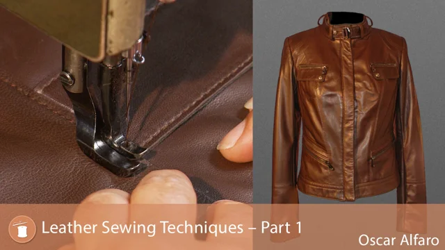 Leather Sewing Techniques - Part 1