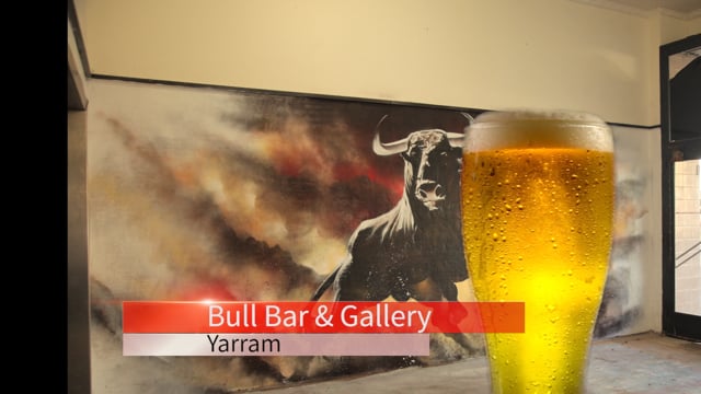 Heesco Town - The first paining @ The Bull Bar