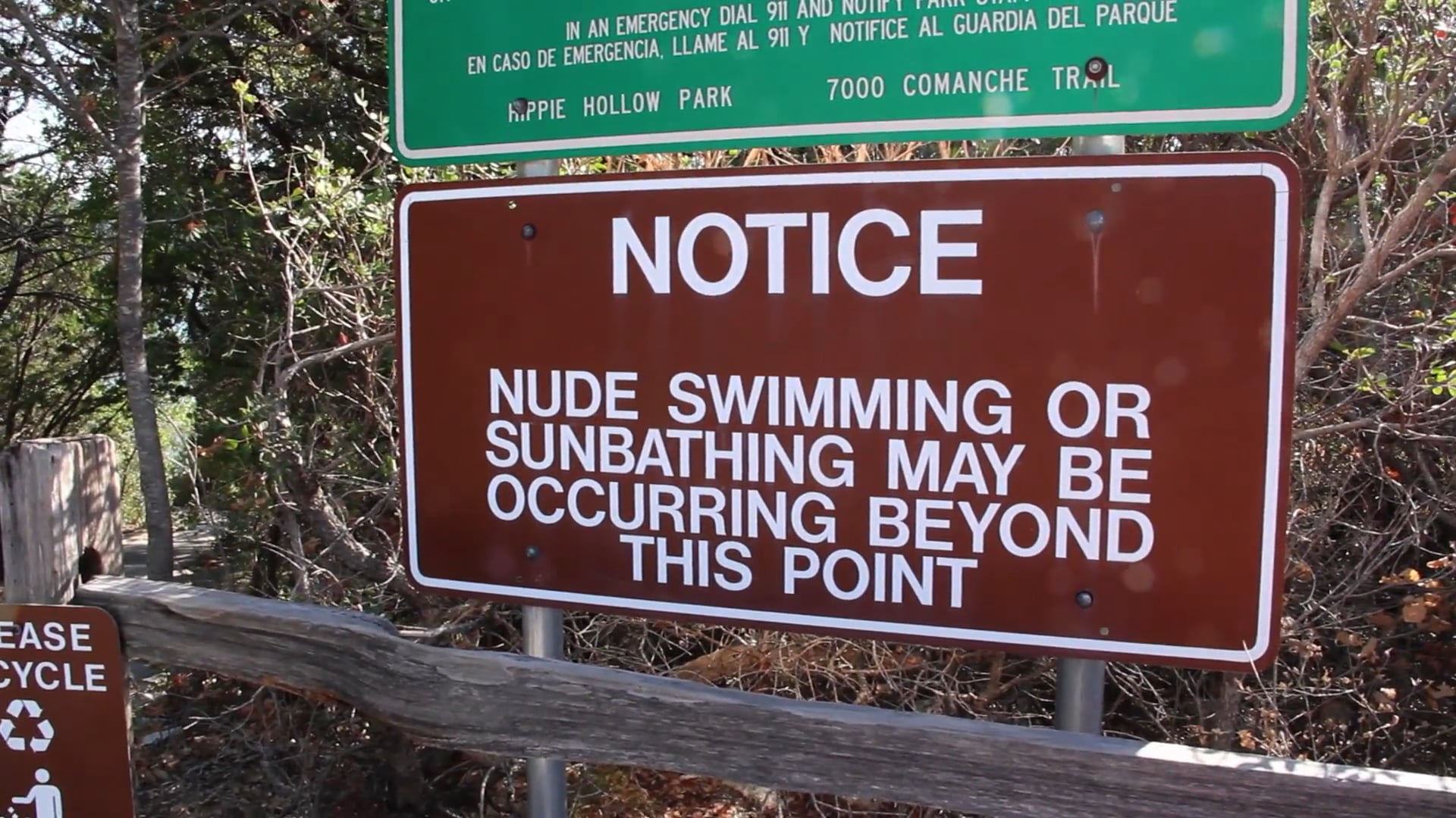 Nudist Lake - Hippie Hollow near Austin Texas on Vimeo