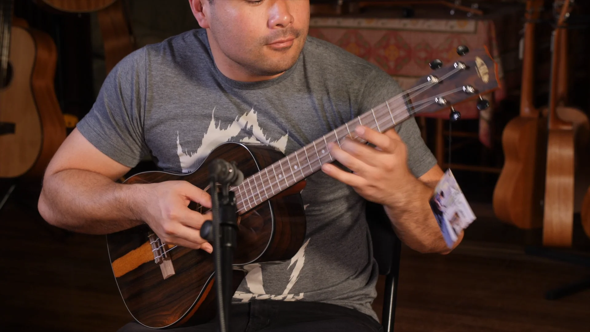 Ziricote Gloss Baritone Ukulele – Kala Brand Music Co.™