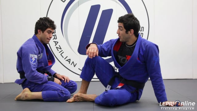 De La Riva with Lapel Grip Sit Up Sweep