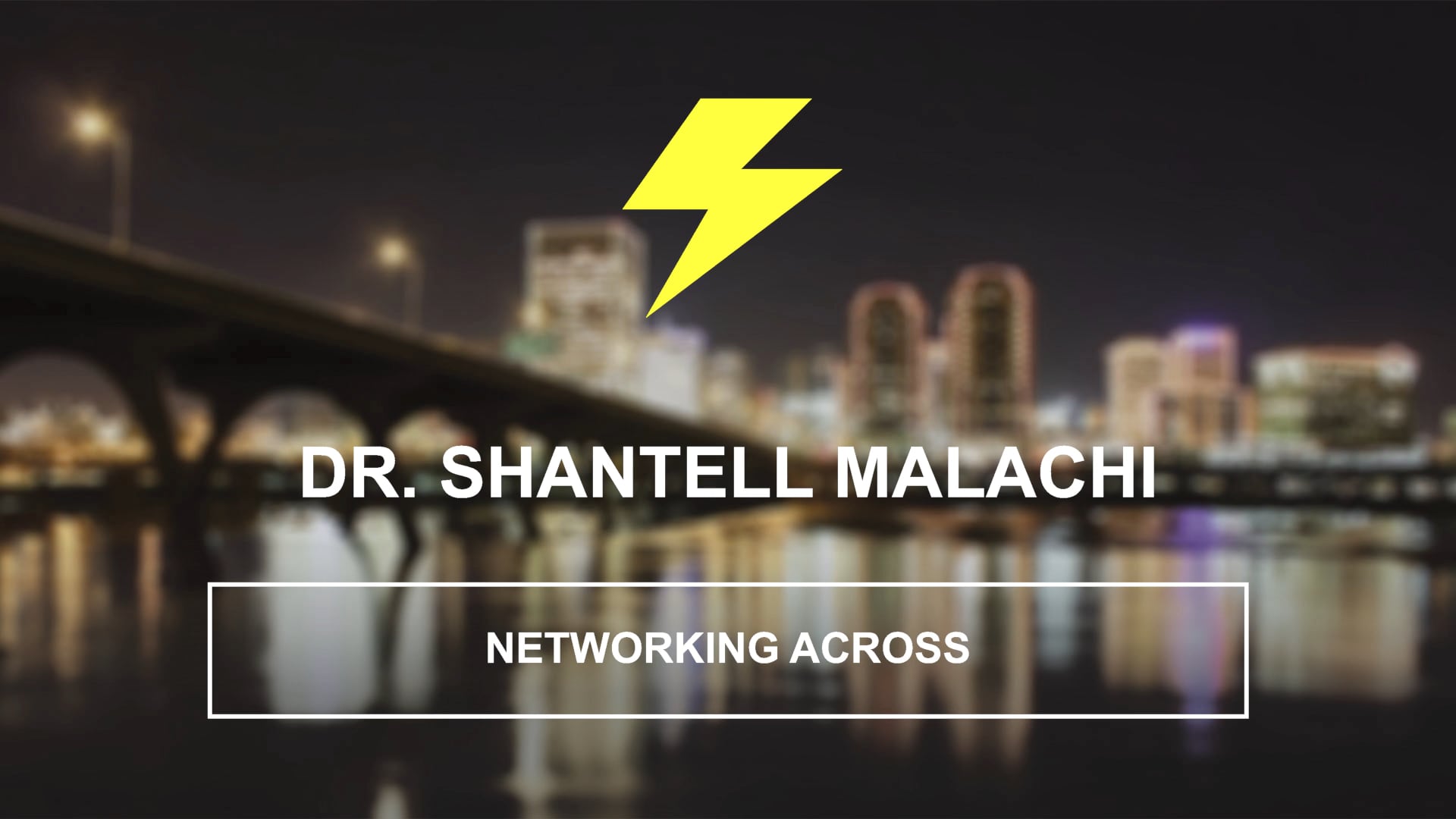 Networking Across  | Dr. Shantell Malachi | DisruptHR Talks