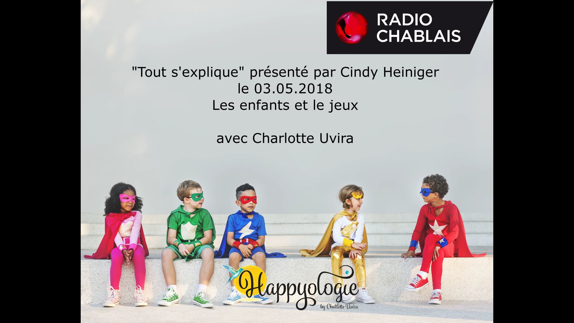 Emission tout s'explique 05 mai 2018 - Les enfants et les jeux