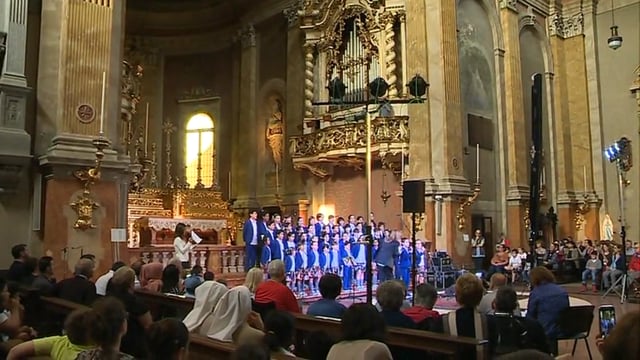 Il coro dell’Antoniano per il Mire: il concerto è un successo.