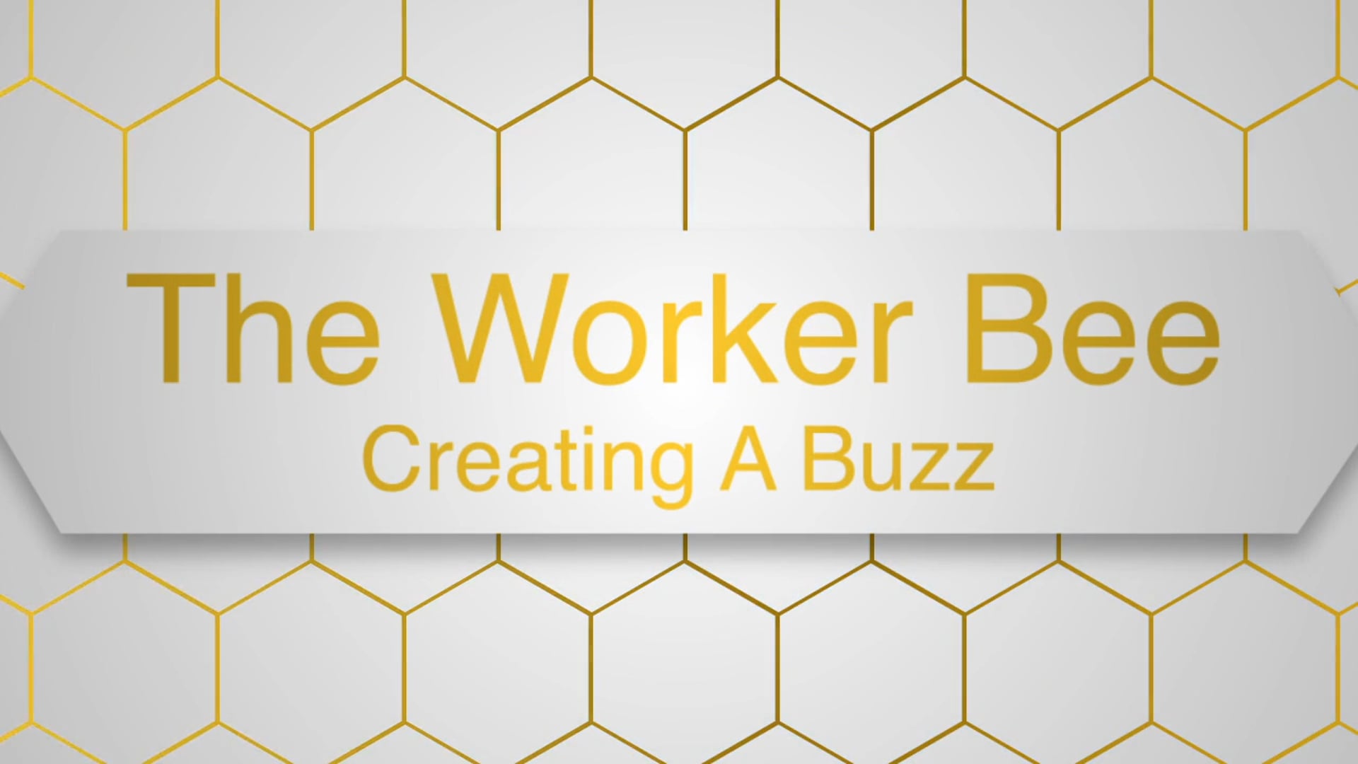The Worker Bee: Hazel Watts. Global Brand Communication Video Producer and Strategist.