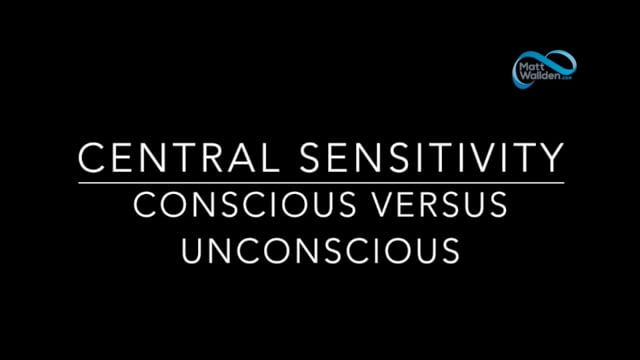 CS - Conscious vs Unconscious