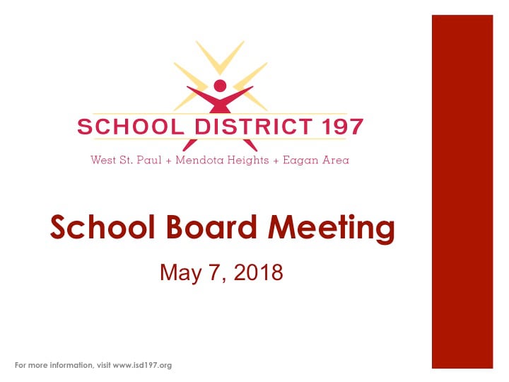 School Board Meeting - May 7, 2018 on Vimeo