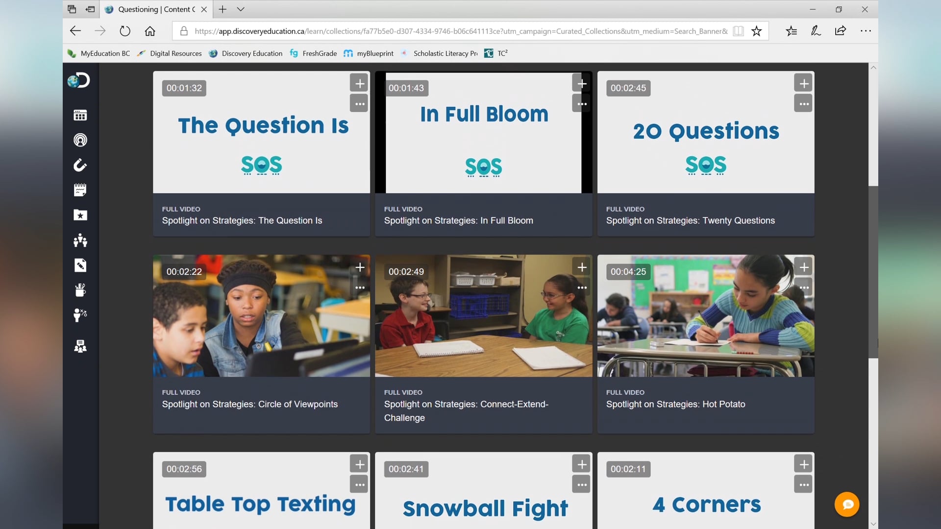 Discovery Education Spotlight on Strategies (SOS) on Vimeo