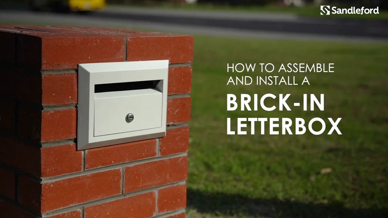How to install a Brick-In Letterbox on Vimeo