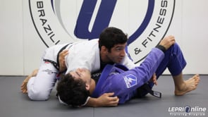 Lapel Choke with Own Lapel from Side Control to North-South