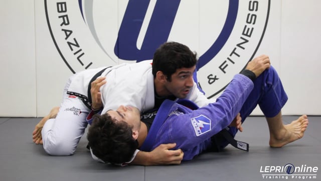 Lapel Choke with Own Lapel from Side Control to North-South