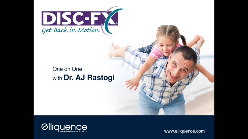 One on One with Dr. Rastogi DiscFX on Vimeo