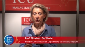 What is the evolution in clinical nutrition? Prof. Elisabeth De Waele, UZ Brussels