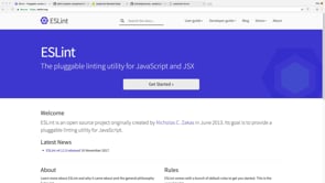 Automatic Code Review, Linting with ESLint