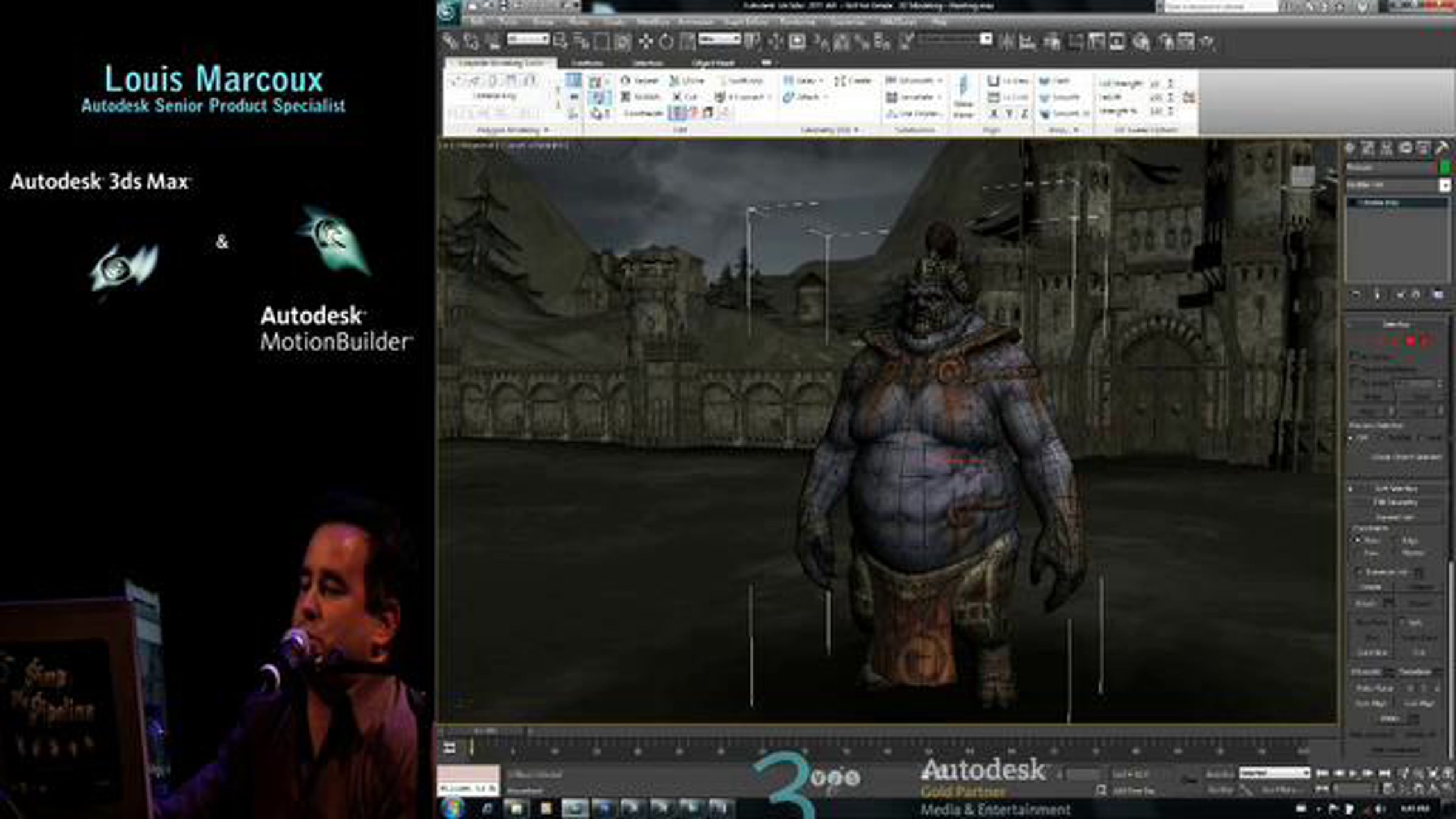 Autodesk 3ds Max 2011 & MotionBuilder 2011 by Louis Marcoux | Videos ...