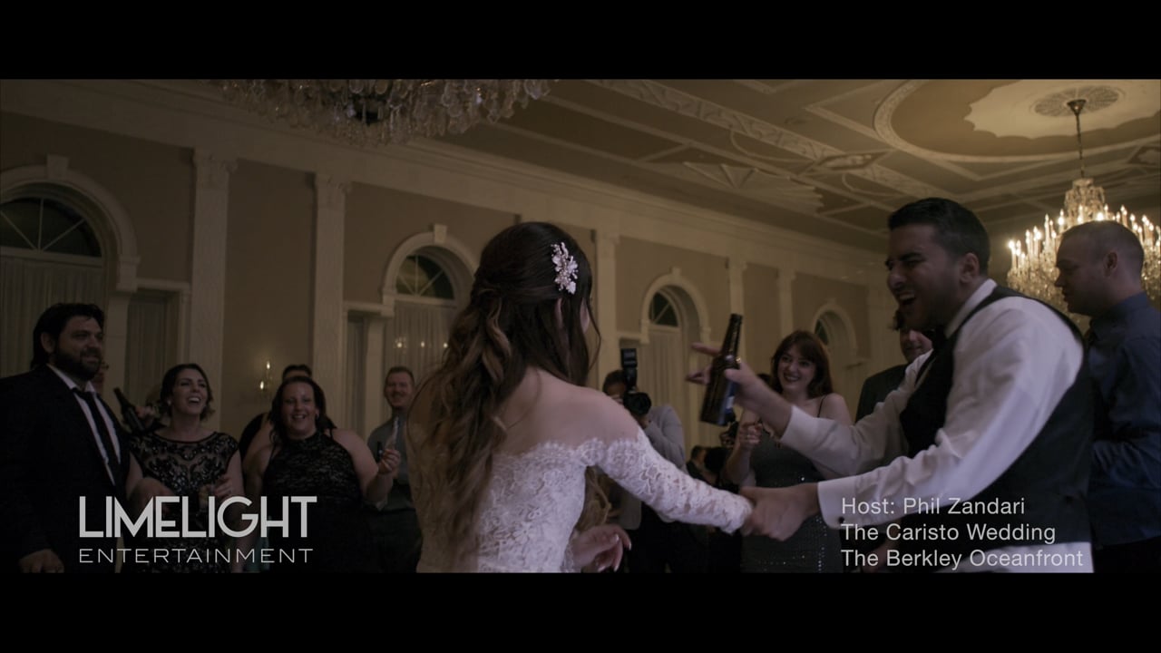 The Caristo Wedding | Berkley Oceanfront Hotel | Phil Zanardi of Limelight Entertainment