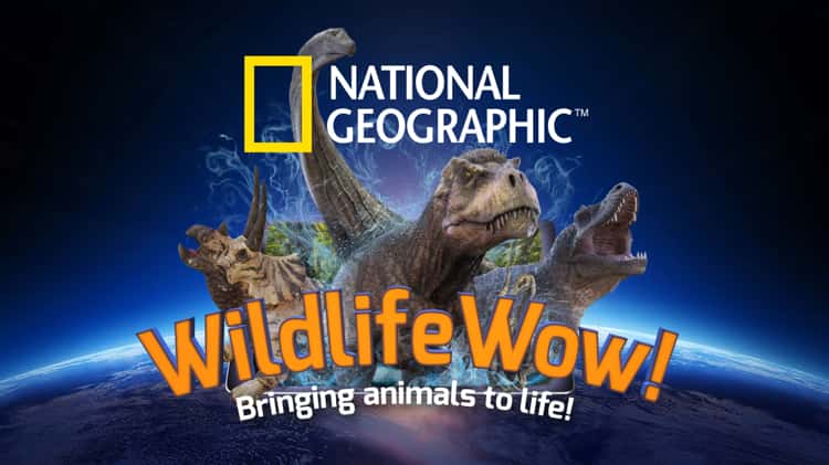 National geographic store wildlife wow dinosaurs