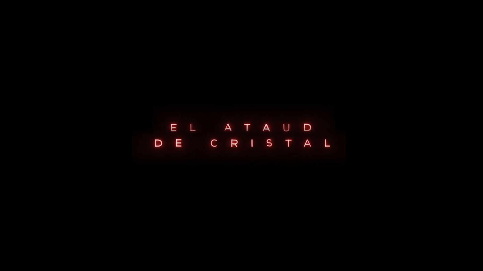 Spot 01  "El Ataud de Cristal"