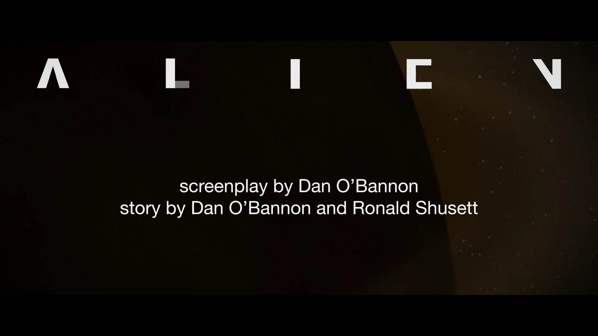 Alien 1979 title sequence recreated in After Effects