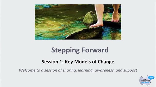 Stepping Forward: Session 1