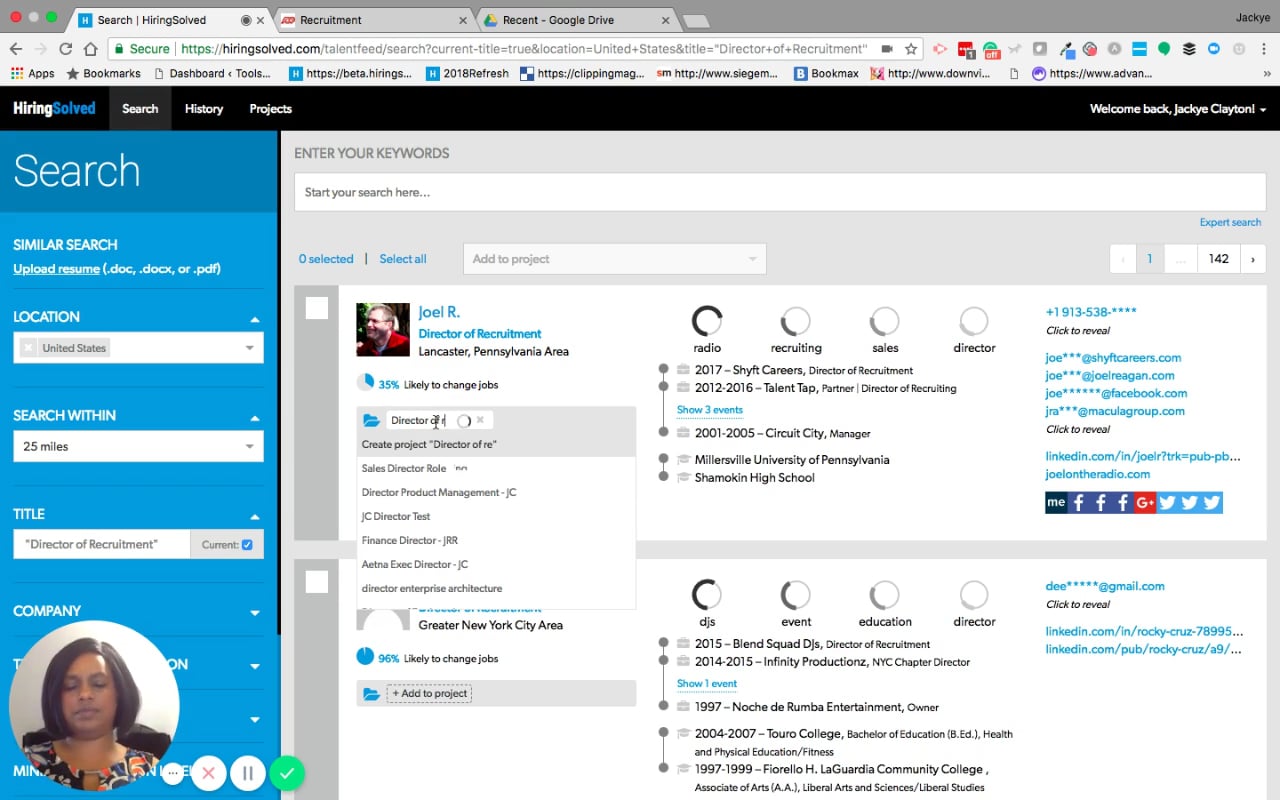 Create Projects from Keywords on Vimeo